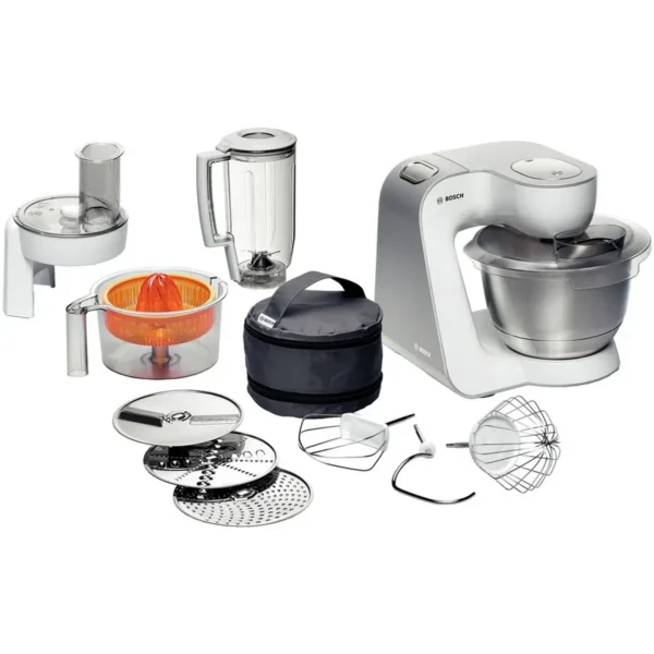 Bosch MUM54230 food processor 900 W 3.9 L Silver, White