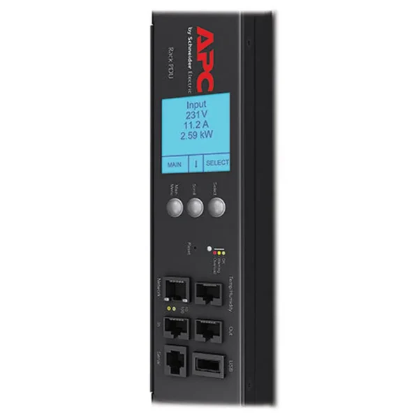 APC Rack PDU 2G, Metered by Outlet with Switching, ZeroU, 32A, 230V, (21) C13 & (3) C19