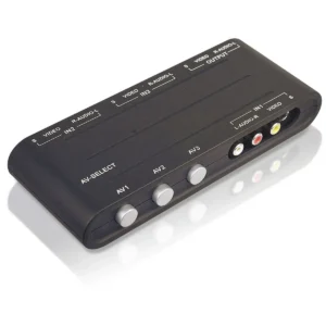 Philips SWV2030 3-Way Composite A/V Connections Manual switcher