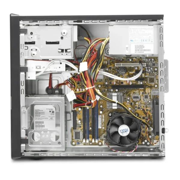 HP Compaq dx2400 Microtower PC Intel® Pentium® E5200 1 GB DDR2-SDRAM 160 GB Intel® GMA 3100 Windows Vista Business