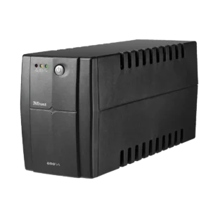 Trust 600VA uninterruptible power supply (UPS) 0.6 kVA 2 AC outlet(s)