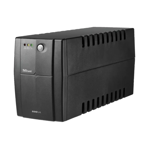 Trust 600VA uninterruptible power supply (UPS) 0.6 kVA 2 AC outlet(s)