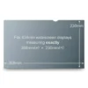 3M Black Privacy Filter for Notebooks PF17.0W