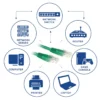 ACT Green 10 meter U/UTP CAT6 patch cable with RJ45 connectors