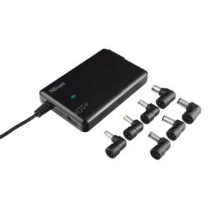 Trust 18463 power adapter/inverter Indoor 90 W Black