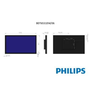 Philips LCD Touch monitor BDT6531EM/06