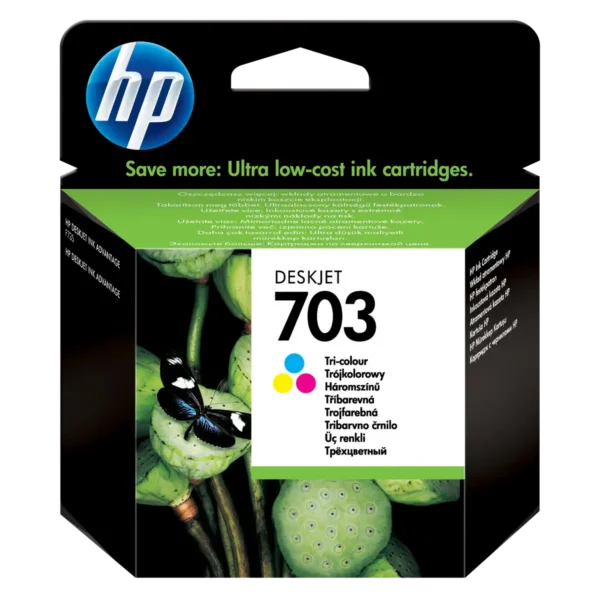 Original Ink Color HP 703 Tri-color Original Ink Advantage Cartridge — Download PDF ...