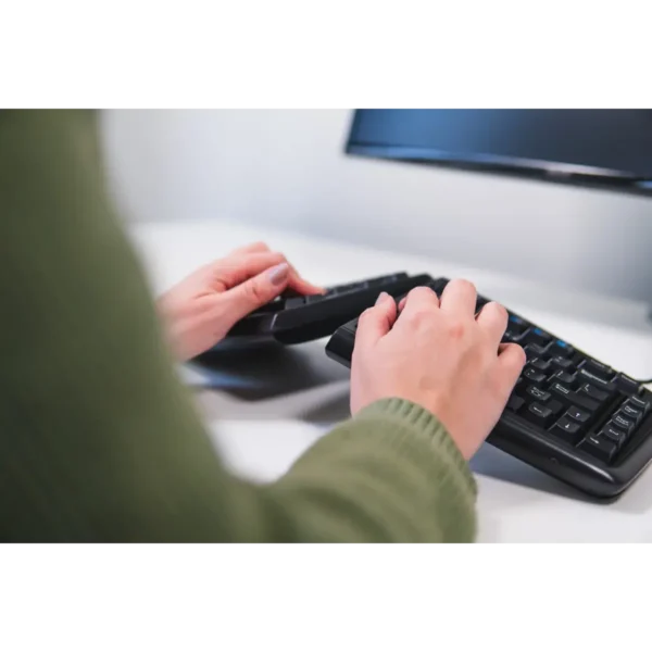 BakkerElkhuizen Goldtouch Adjustable V2 Black Splitkeyboard (US)