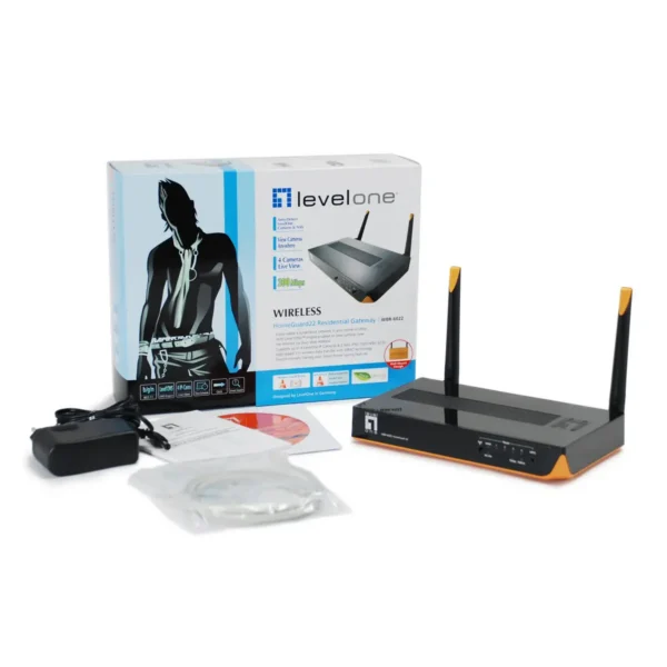 LevelOne 300Mbps Wireless HomeGuard 22 Router