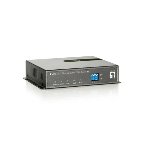 LevelOne Ethernet over VDSL2 Converter, BNC