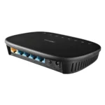 Trust 18211 wireless router Fast Ethernet Black