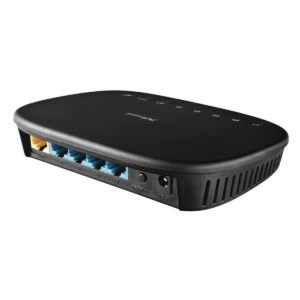 Trust 18211 wireless router Fast Ethernet Black