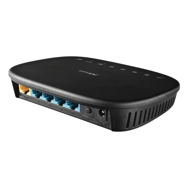Trust 18211 wireless router Fast Ethernet Black