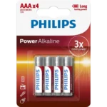 Philips Power Alkaline Battery LR03P4B/10