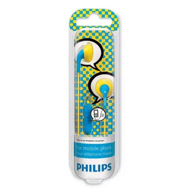 Philips SHE2675YB/28 headphones/headset Wired In-ear Blue, Yellow