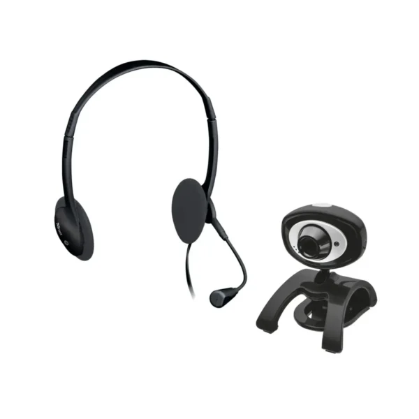 Trust Chat & VoIP Pack Deluxe webcam 640 x 480 pixels Black