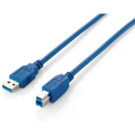 Equip USB 3.0 Type A to Type B Cable, 1.8m , Blue