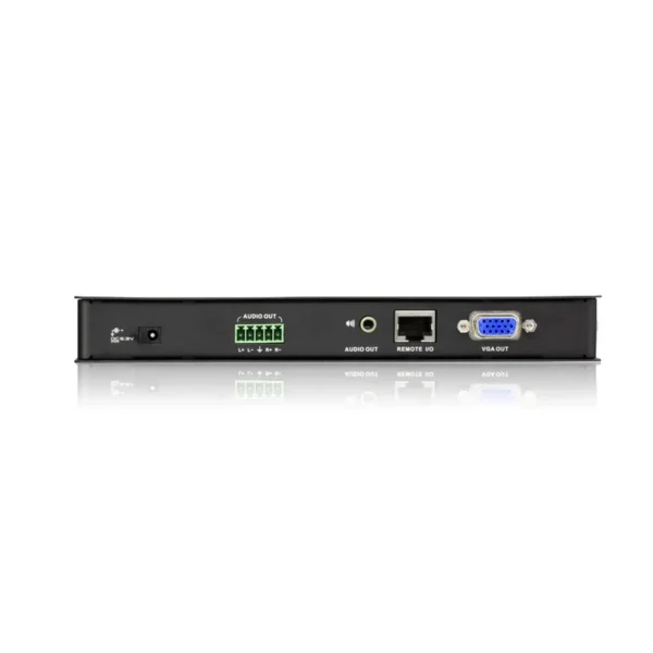 ATEN VE500R AV extender AV receiver Black
