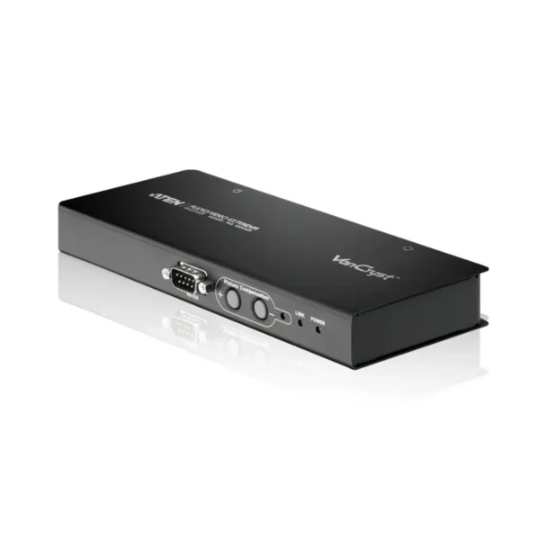 ATEN VE500R AV extender AV receiver Black