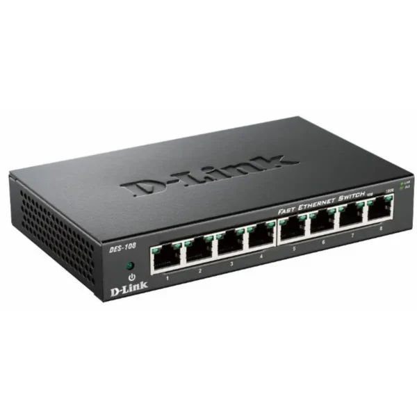 D-Link DES-108 Black
