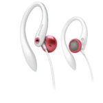 Philips SHS3212S/28 headphones/headset Wired Ear-hook Red, White