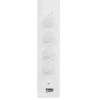 Beko HIZE64101W hob White Built-in Sealed plate 4 zone(s)