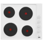 Beko HIZE64101W hob White Built-in Sealed plate 4 zone(s)