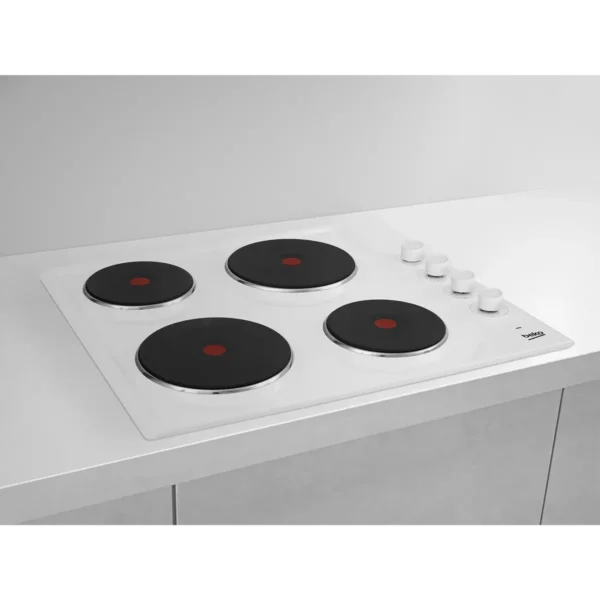 Beko HIZE64101W hob White Built-in Sealed plate 4 zone(s)