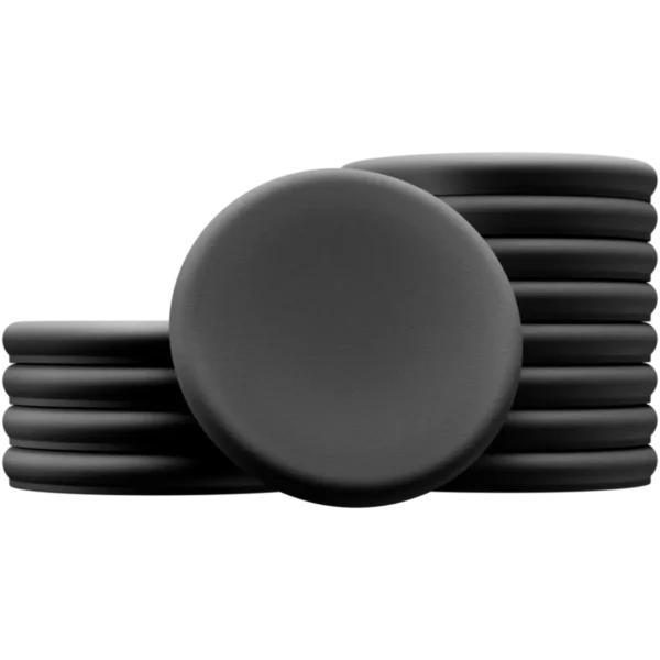 Legamaster glassboard magnet black 5pcs