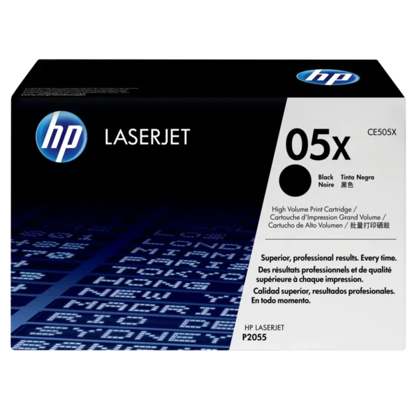 HP 05X High Yield Black Original LaserJet Toner Cartridge