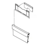 KYOCERA 2BP00050 printer/scanner spare part/accessory Cover 1 pc(s)