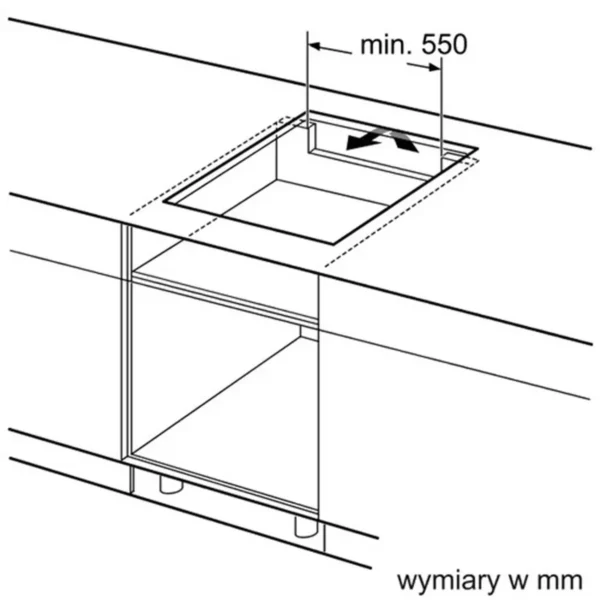 Bosch PIB675M24E hob Built-in Zone induction hob 4 zone(s)