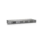 LevelOne 12-Port Fast Ethernet PoE Injector Hub, 200W
