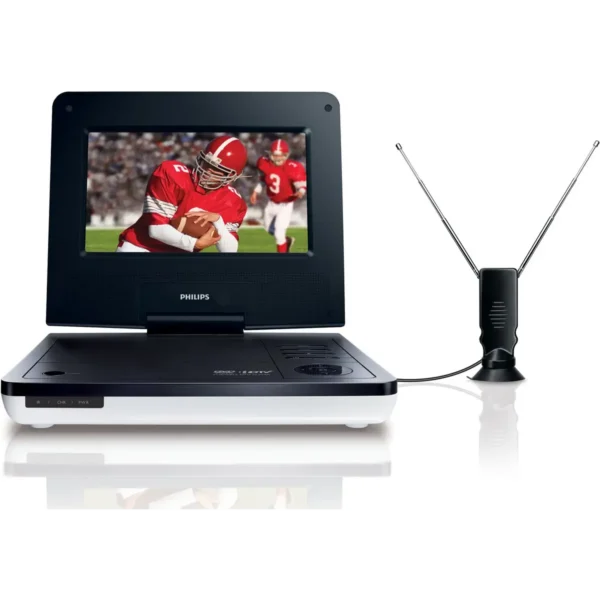 Philips PET729/37 portable DVD/Blu-Ray player 17.8 cm (7″) 480 x 234 pixels Black