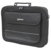 Manhattan Empire Laptop Bag 17.3″, Clamshell design, Accessories Pocket, Shoulder Strap (removable), Notebook Case, Black, Three Year Warranty