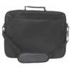 Manhattan Empire Laptop Bag 17.3″, Clamshell design, Accessories Pocket, Shoulder Strap (removable), Notebook Case, Black, Three Year Warranty