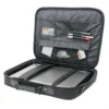 Manhattan Empire Laptop Bag 17.3″, Clamshell design, Accessories Pocket, Shoulder Strap (removable), Notebook Case, Black, Three Year Warranty