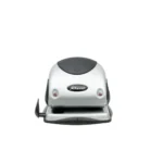 Rexel Precision 225 2 Hole Punch Silver/Black