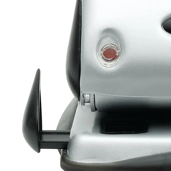 Rexel Precision 225 2 Hole Punch Silver/Black