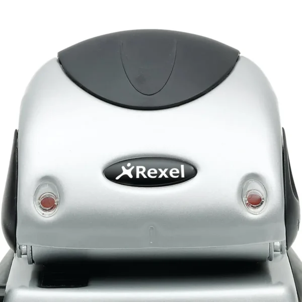Rexel Precision 225 2 Hole Punch Silver/Black
