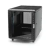 StarTech.com 4-Post 12U Server Rack Cabinet, Lockable 19″ Data Rack Cabinet for Computer / AV / IT Equipment, Office / Home Network Rack with Casters & Adjustable Mounting Rails