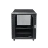 StarTech.com 4-Post 12U Server Rack Cabinet, Lockable 19″ Data Rack Cabinet for Computer / AV / IT Equipment, Office / Home Network Rack with Casters & Adjustable Mounting Rails