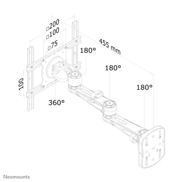 Neomounts tv wall mount