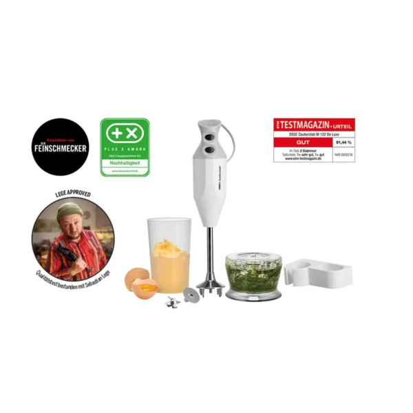 ESGE M 122 De Luxe 0.6 L Immersion blender 140 W White