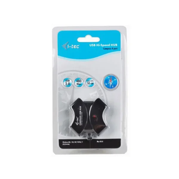 i-tec Compass 480 Mbit/s Black