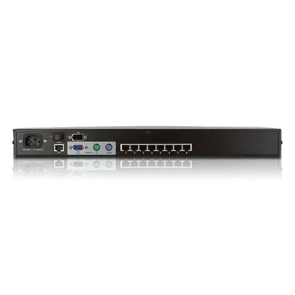 ATEN KN2108 KVM switch Rack mounting Black