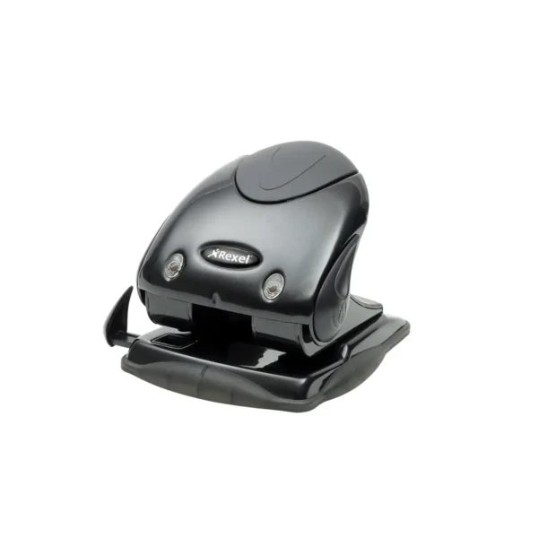 Rexel Precision 240 2 Hole Punch Black/Black