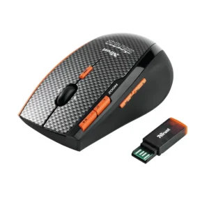 Trust Spyker F1 Wireless Laser MI-7750R mouse RF Wireless 800 DPI