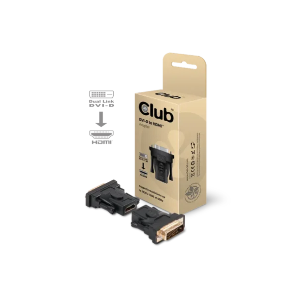 CLUB3D DVI-D to HDMI™ Passive Adapter