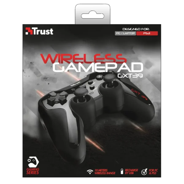 Trust GXT 39 Black RF Joystick Digital PC, Playstation 3